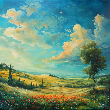 Modern Art Scenery Canvas